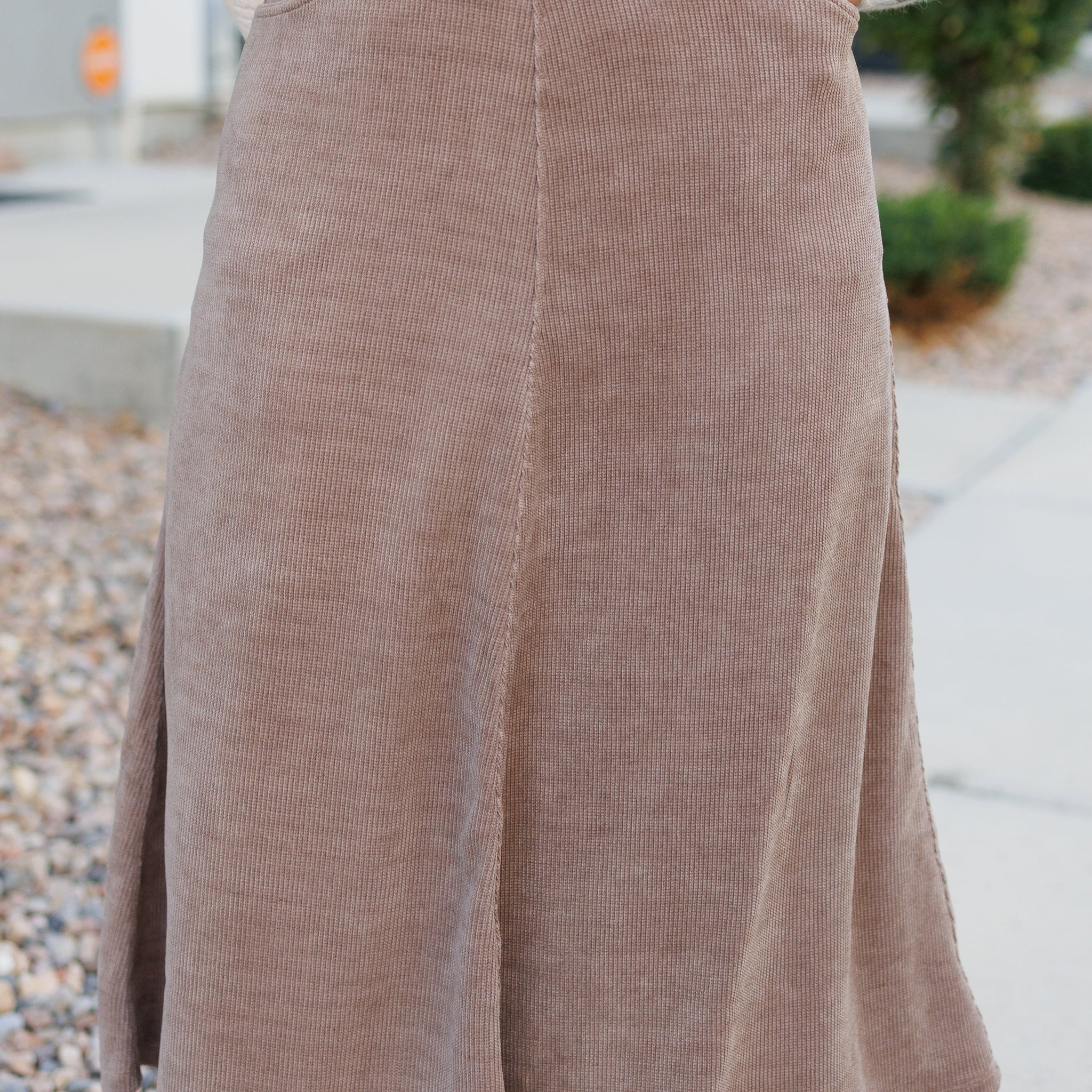 Lilly Corduroy Flare Skirt